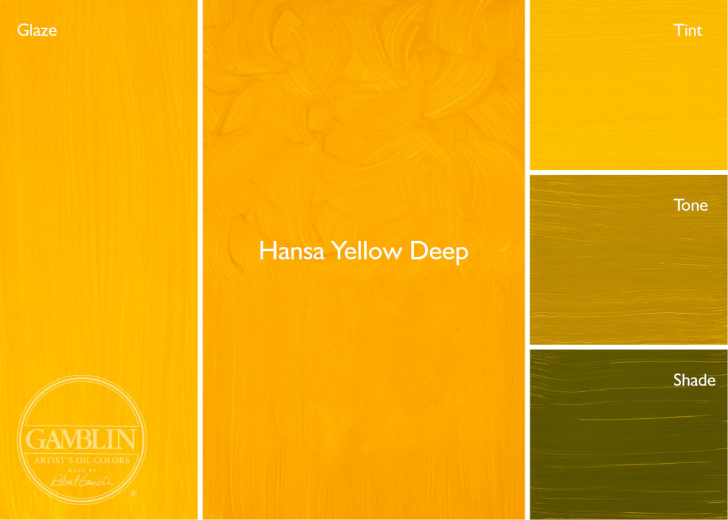 Artist Grade Oil Colors Gamblin Artists Hansa Yellow Deep While This Color Has Not Been Tested For Lightfastness By Astm It Is Being Used To Paint The Stripe On City Streets