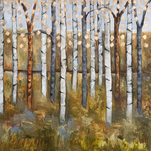 Cold Wax Painting by Andrea Harris