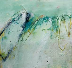 Dayna Collins Cold Wax Painting
